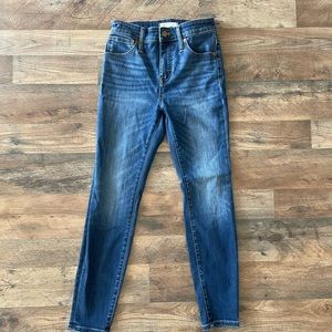 Madewell Curvy High-Rise Skinny Jean Size 26P